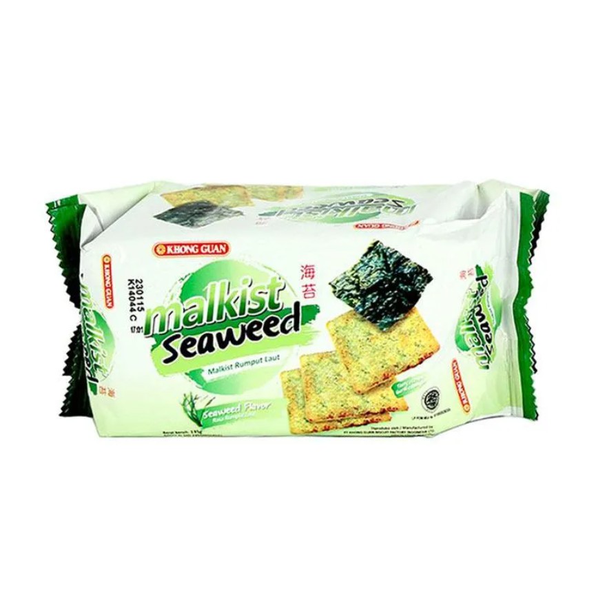 

Biskuit Khong Guan Malkist Seaweed 1 Pcs 135 gr