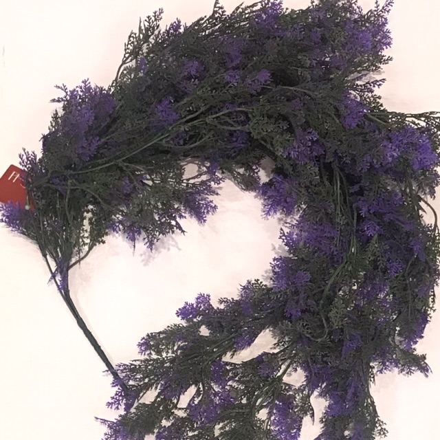 Daun juntai rambat ungu daun artificial