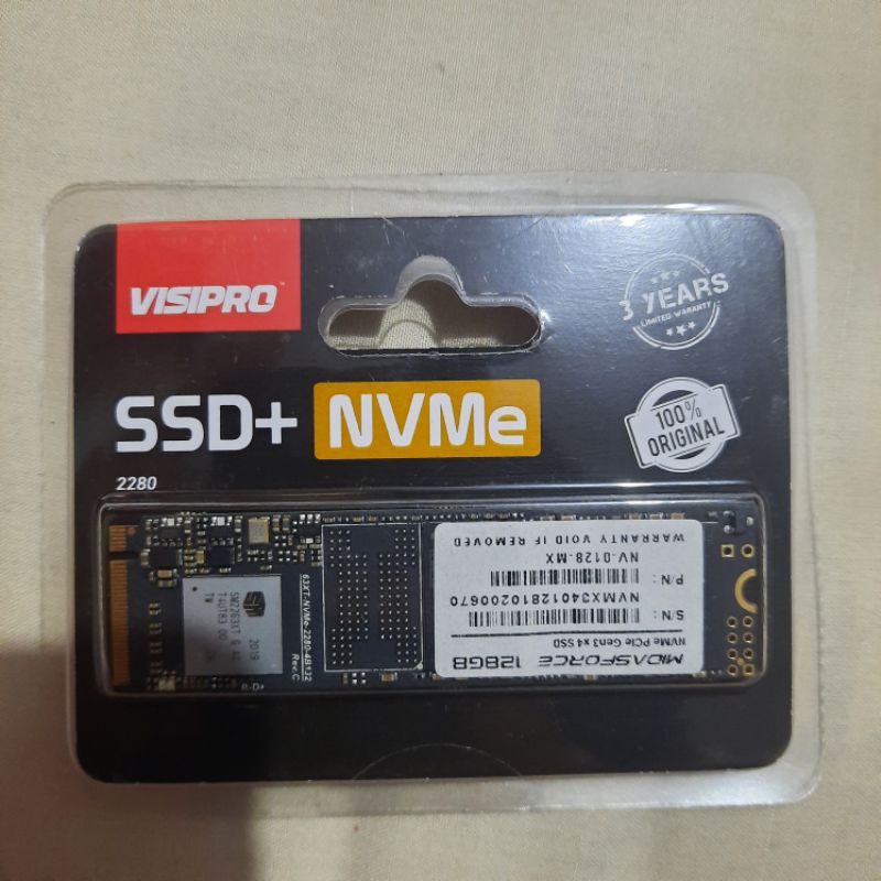 SSD NVMe 128GB