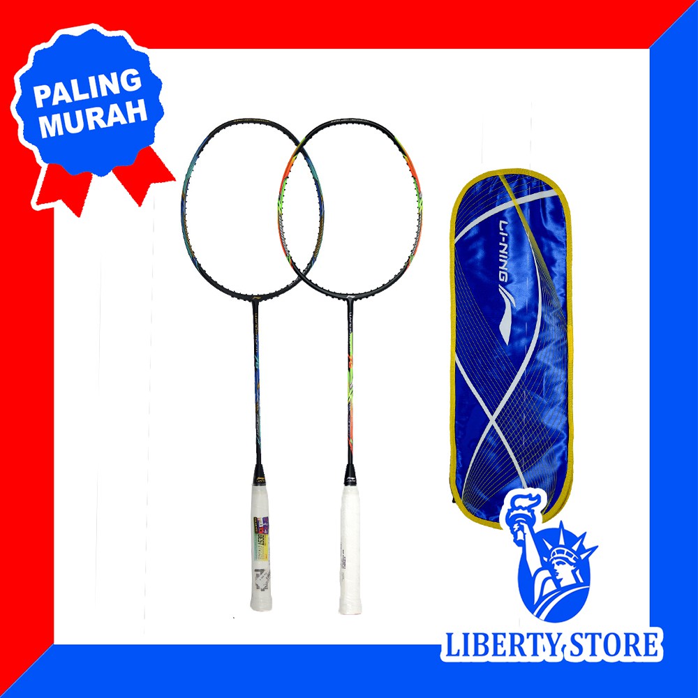 Raket Badminton ORIGINAL LINING WINDSTORM 76 + TAS