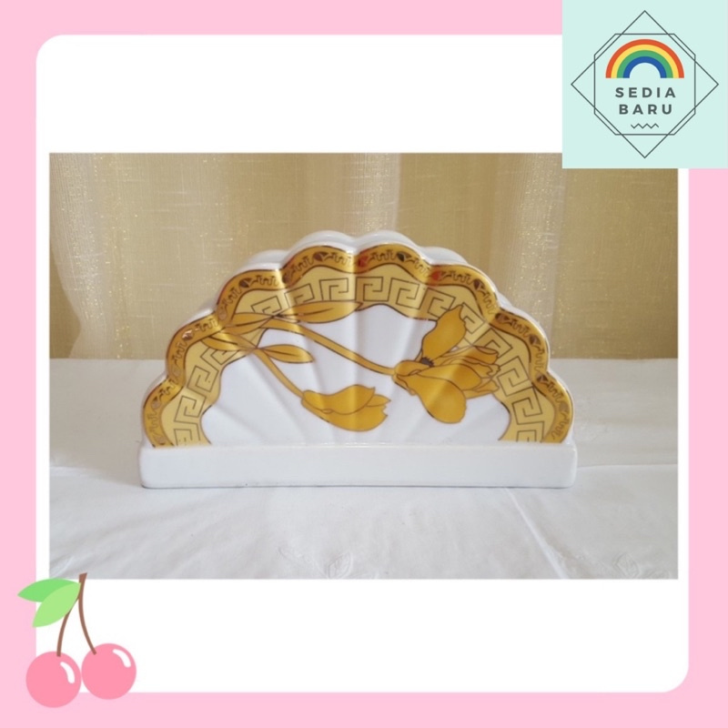 Tissue Holder Vicenza - Tempat tisu Vicenza - Tempat tisu keramik Vicenza H23