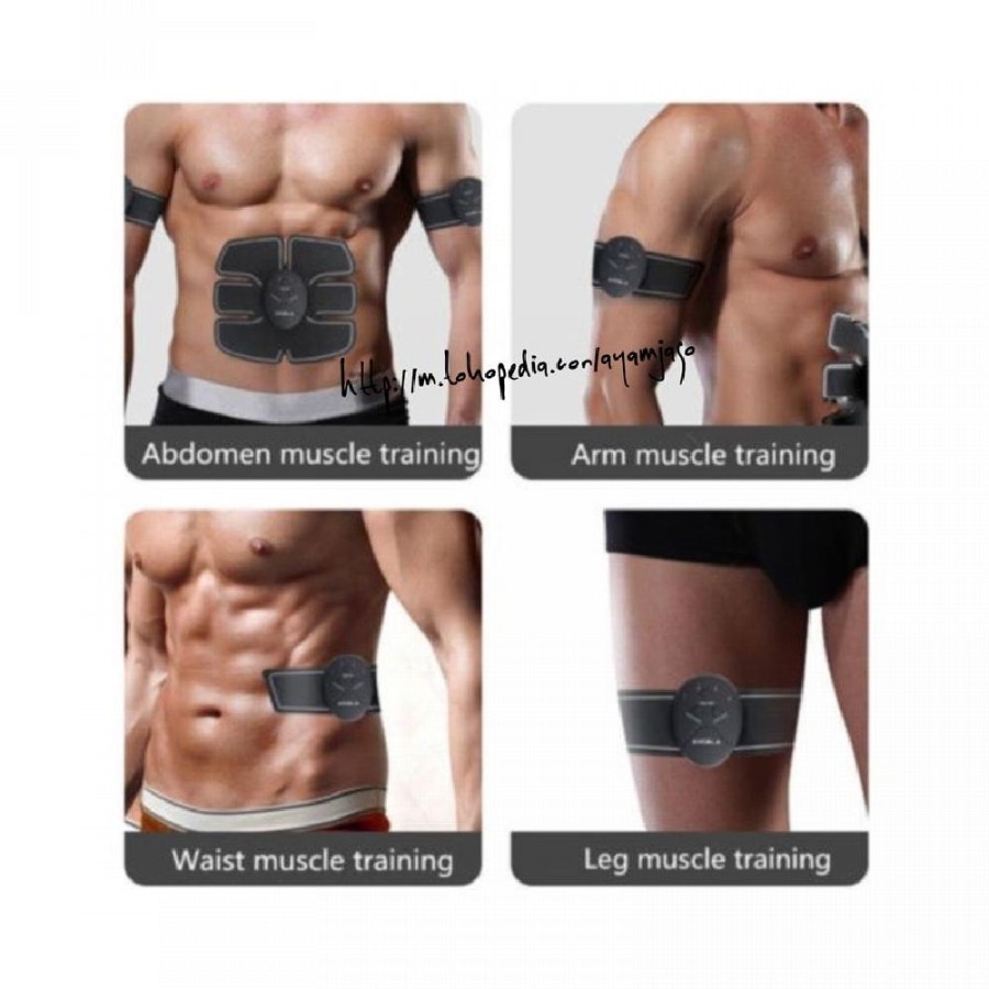 SET 3 PCS Ranger Muscle Membentuk perut Otot &amp; lengan