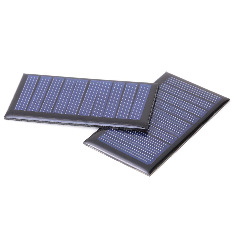 MOJITO kyofumo 0.3W 5V 60mA Solar Panel Polycrystalline Solar Cell Panel for 3.6V Battery