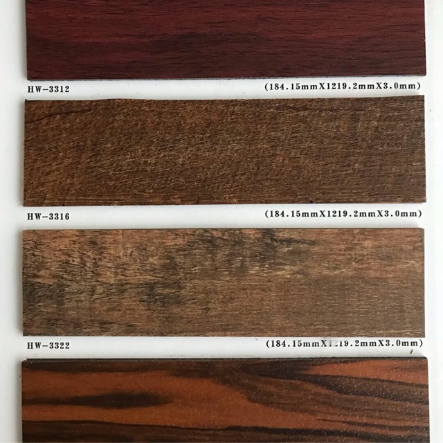 Lantai PVC/Vinyl plank motif kayu