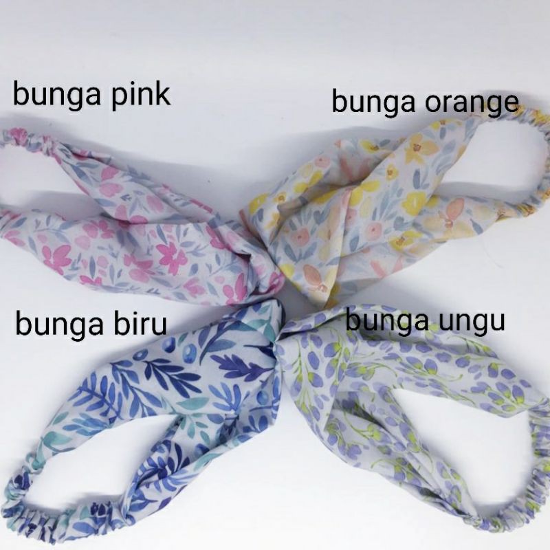 

Seruni Living Bando Bandana Motif Bunga