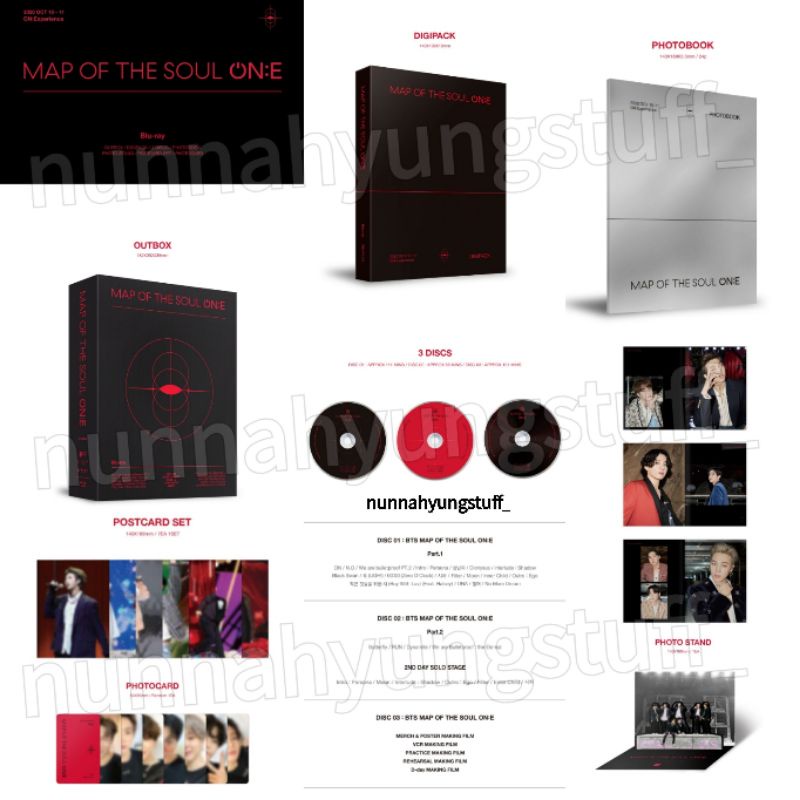 BTS MAP OF THE SOUL ON:E Blu-ray - ブルーレイ