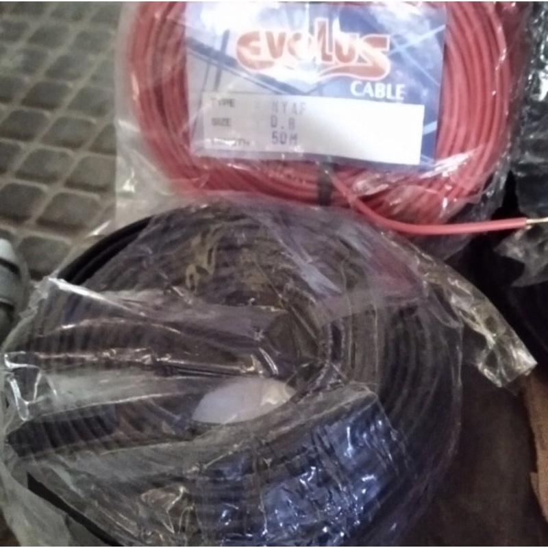 Kabel Listrik Serabut 0.8 mm NYAF Tunggal AWG 18