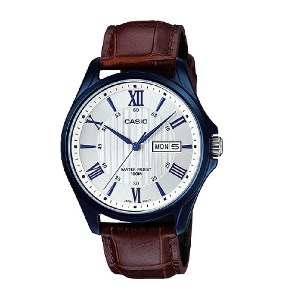 Jam Tangan Casio Original Pria MTP 1384BUL 5A