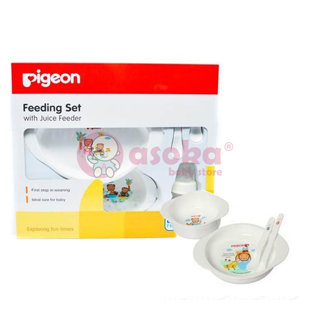 Pigeon Feeding Set With Juice Feeder