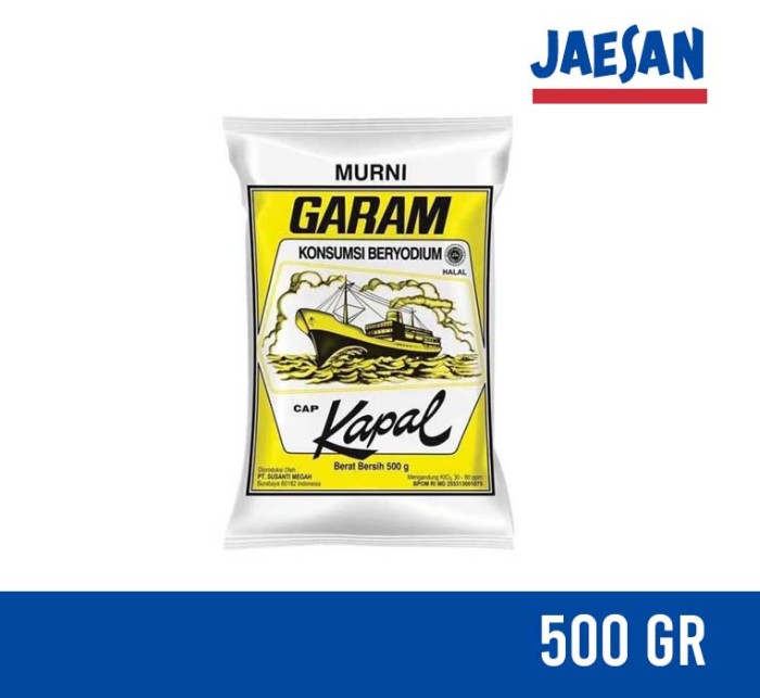 

Garam Kapal 500gr