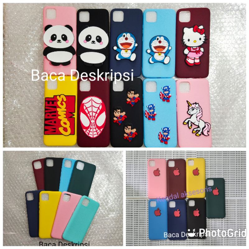 Case softcase advan G9 G9 pro kompatibel candy karakter Apple soft case silikon