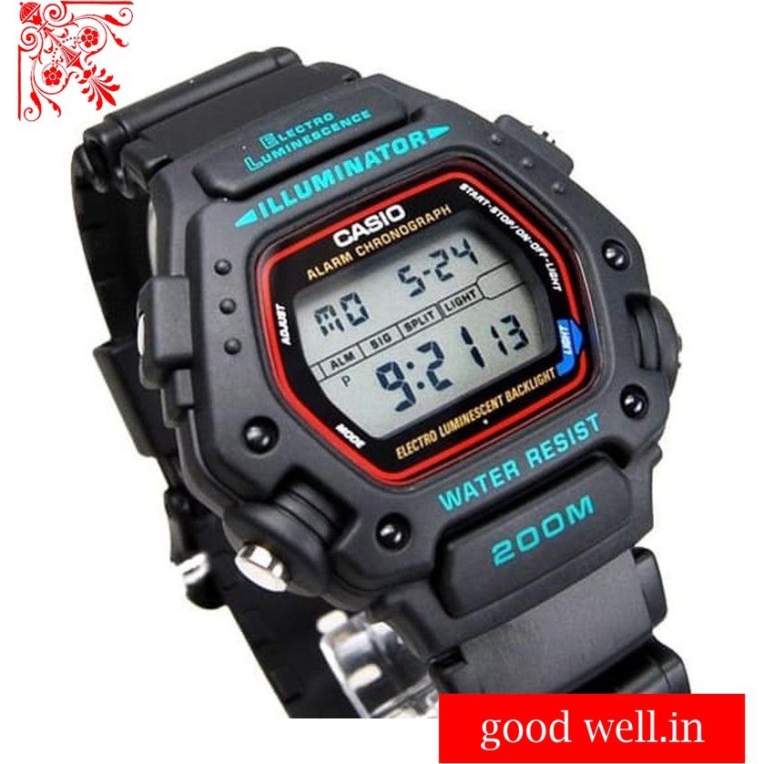 JAM TANGAN CASIO DW-290-1 / DW 290 ORIGINAL GARANSI RESMI