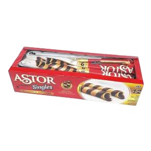 

Astor Singles Wafer Stick Coklat 12X18G Box