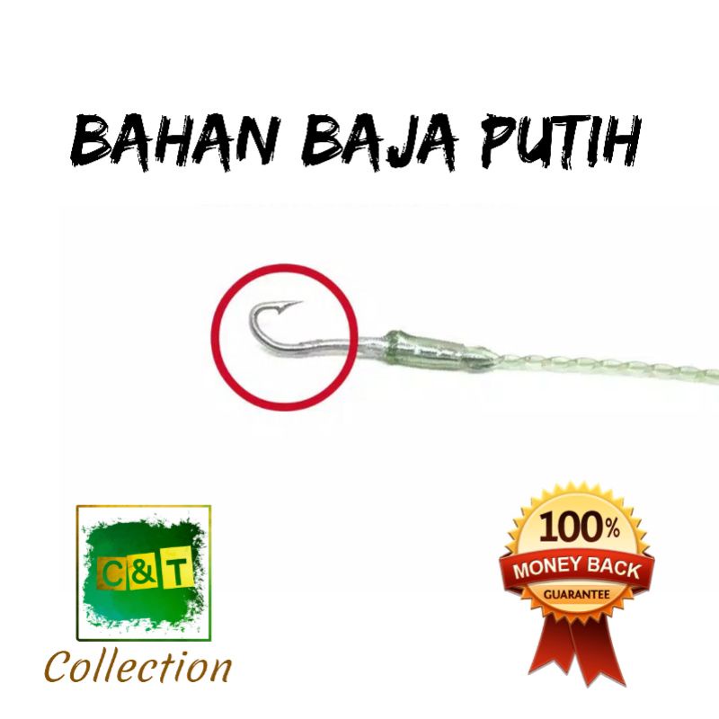 Kail Pancing Urek Belut Pancing Belut Kail Belut India Bahan Baja Ukuran XL