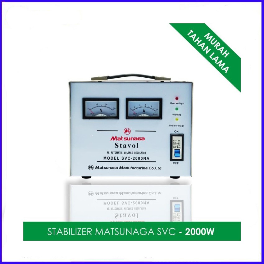 Stabilizer Matsunaga Stavolt SVC 2000W SVC 2000VA MTS / 2000 Watt