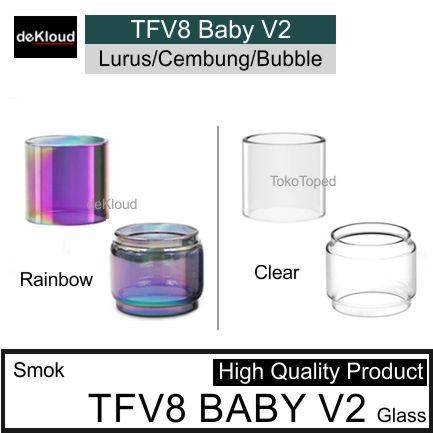 TFV8x Baby V2 Replacement Glass | kaca tabung