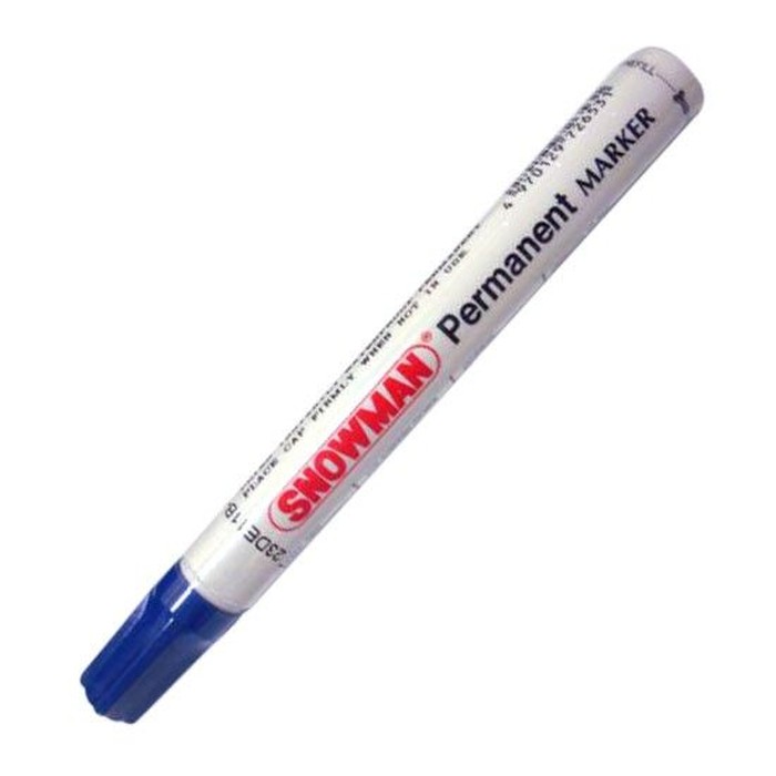 

Spidol Permanent Snowman Marker G-12 Termurah - Biru satu