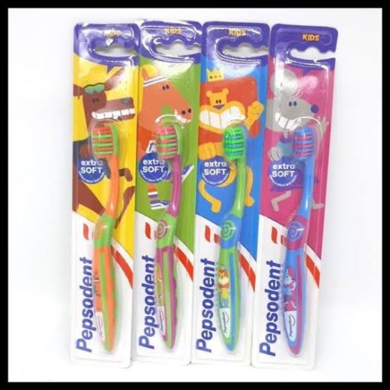 Pepsodent Kids Toothbrush - Pepsoden Sikat Gigi Anak - Tooth Brush Kids Pepsodent