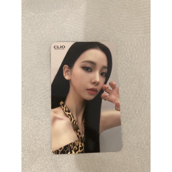 aespa KARINA CLIO PHOTOCARD OFFICIAL