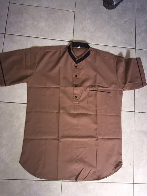 Baju Batik Pria Gus Azmi Syubbanul Muslimin Batik Katun Halus Hadroh Azzahir Santri Muslim, Moderen