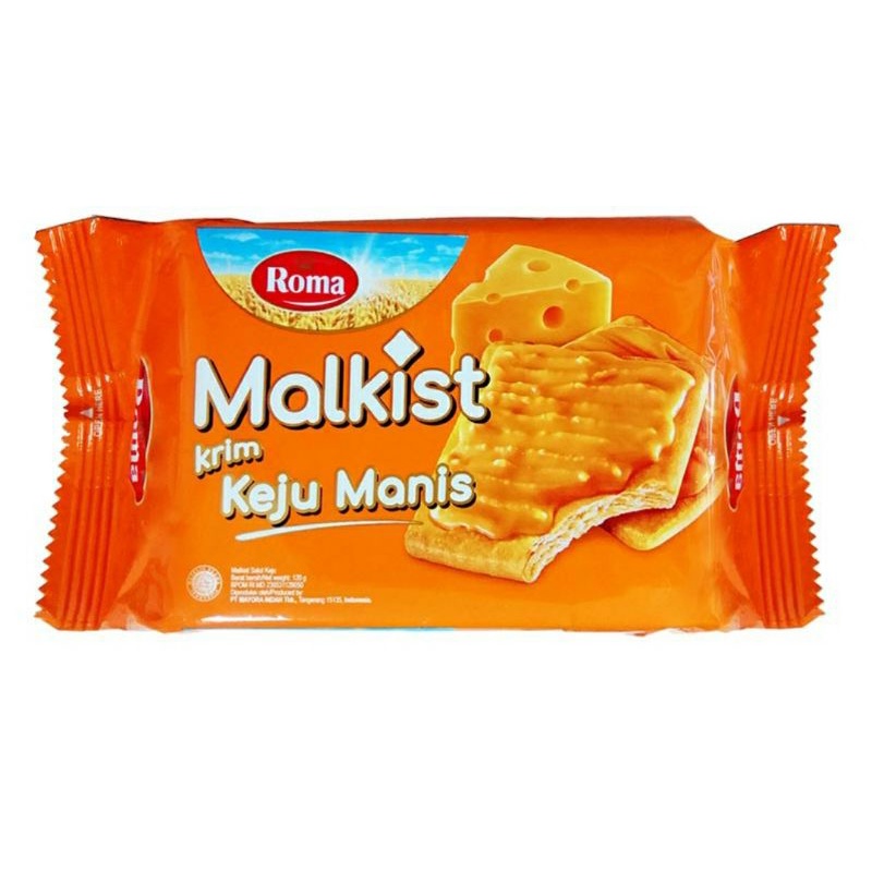 

ROMA MALKIST CRACKERS KEJU MANIS 105gr