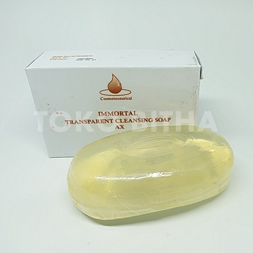 SABUN JERAWAT DADA SABUN JERAWAT PUNGGUNG TRANSPARANT CLEANSING ACNE SOAP AX IMMORTAL