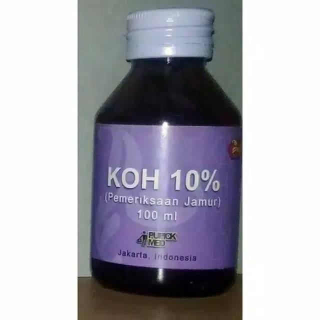 KOH 10% 100 ml Reagen Basa pH