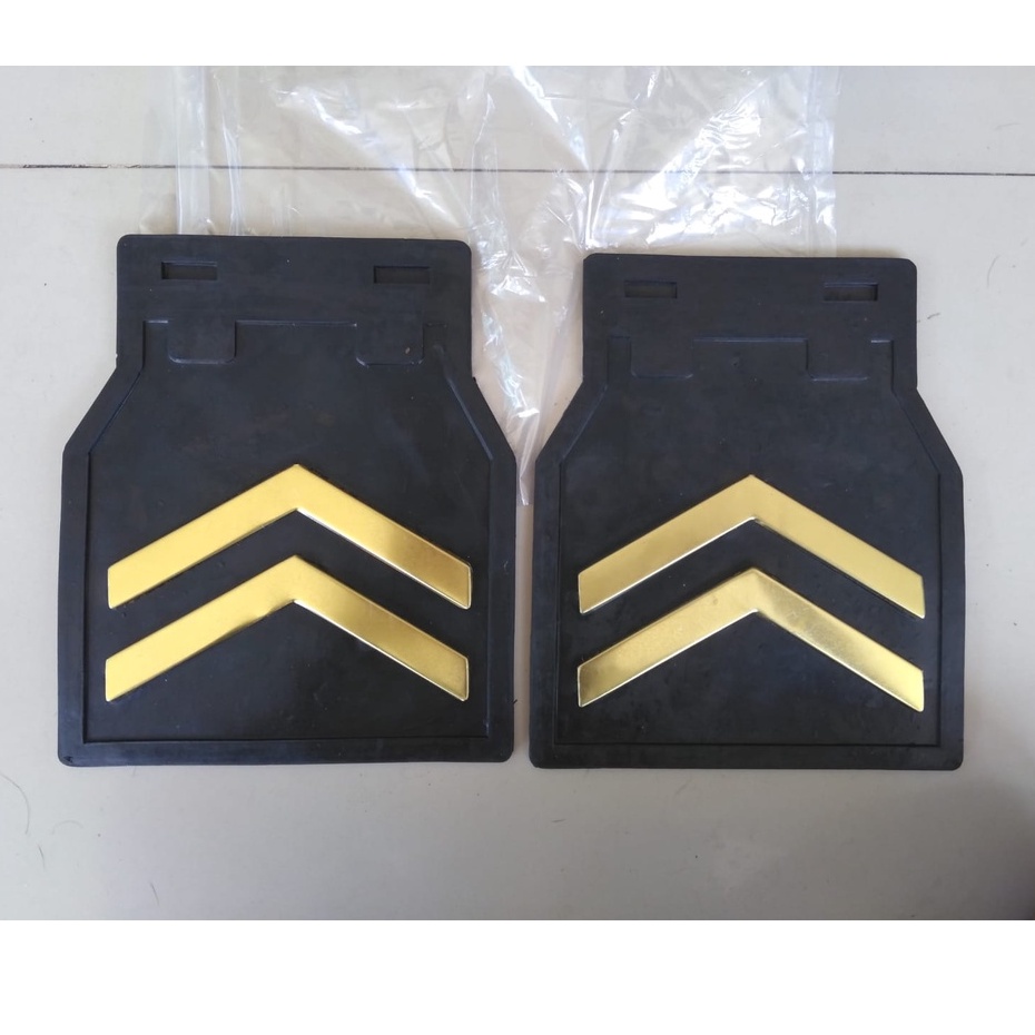 Mudflap Sersan Hitam / Kepet Lumpur / Mudgard Mobil Pick Up Jeep  22 x 26cm  karpet Ceceret pelindung cipratan roda L300 T120ss