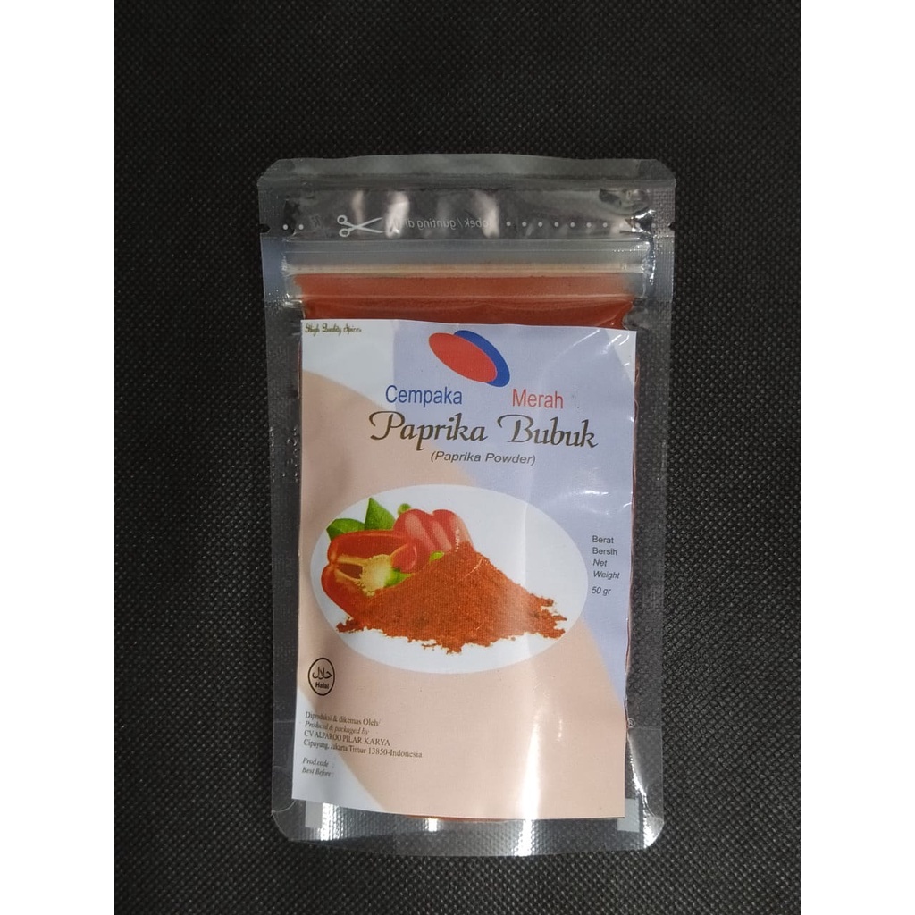 

Paprika Bubuk/Powder 50gr Pure Asli 100%