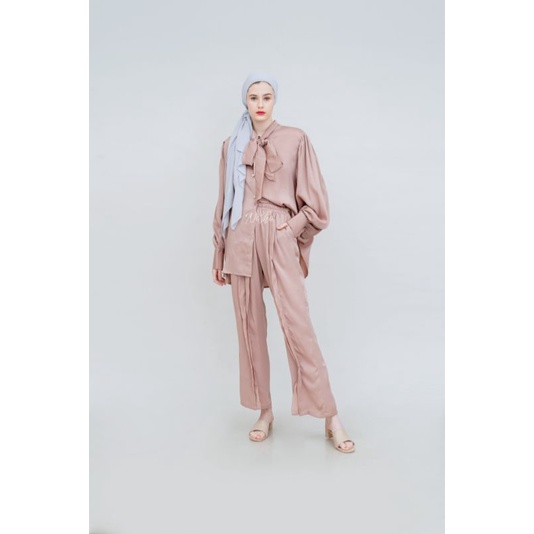 Annalise set || setelan wanita premium || one set wanita premium