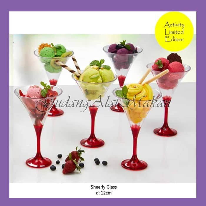 Sheerly Glass Tupperware ( ORI )