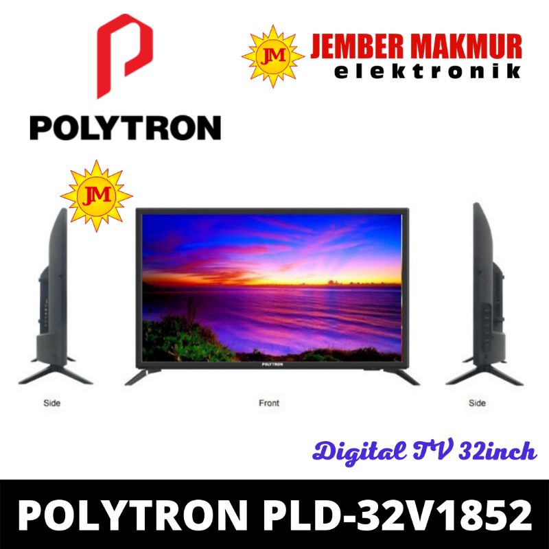 LED TV 32 Inch POLYTRON PLD 32V1852 Digital