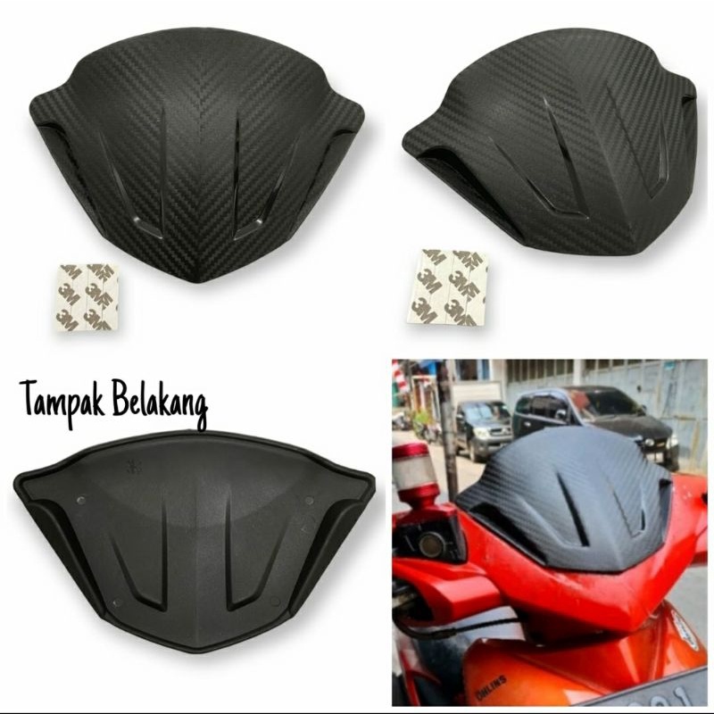 VISOR BEAT CARBU WINDSHIELD BEAT KARBU VISOR WINDSHIELD BEAT CARBU LAMA