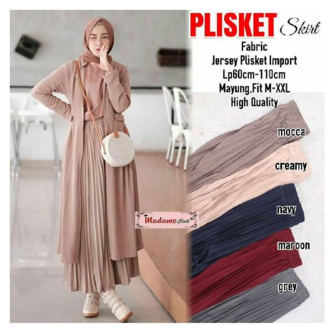 KIRANI- ( COD ) ROK PLISKET  ( allsize )