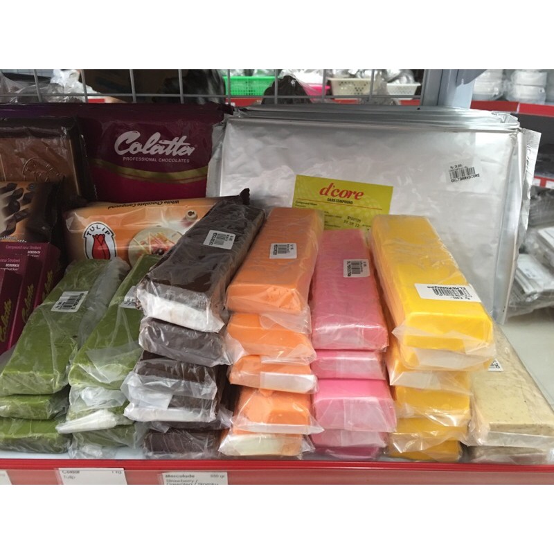 coklat warna mercolade, elmer dan colatta