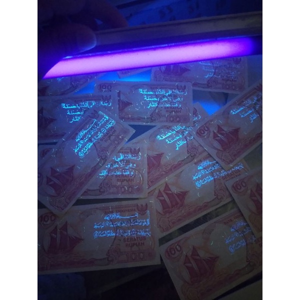 uang kuno 100 prahu pinisi 1992 unik