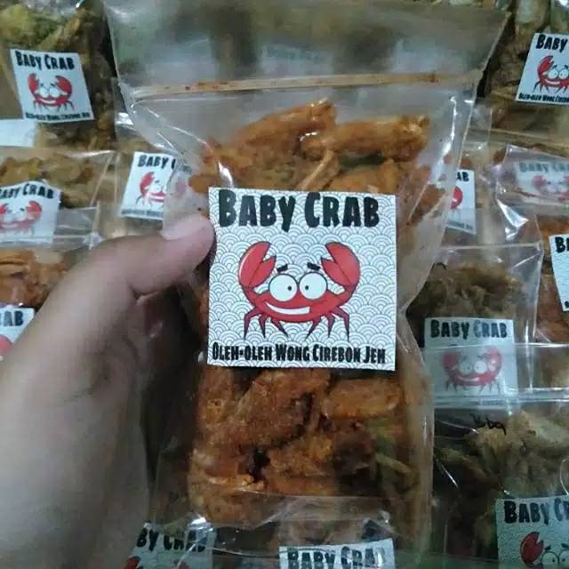 

Baby Crab pedas Oleh oleh khas Wong Cerbon