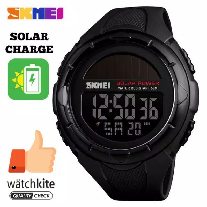 SKMEI 1405 ORIGINAL jam tangan pria digital solar charge