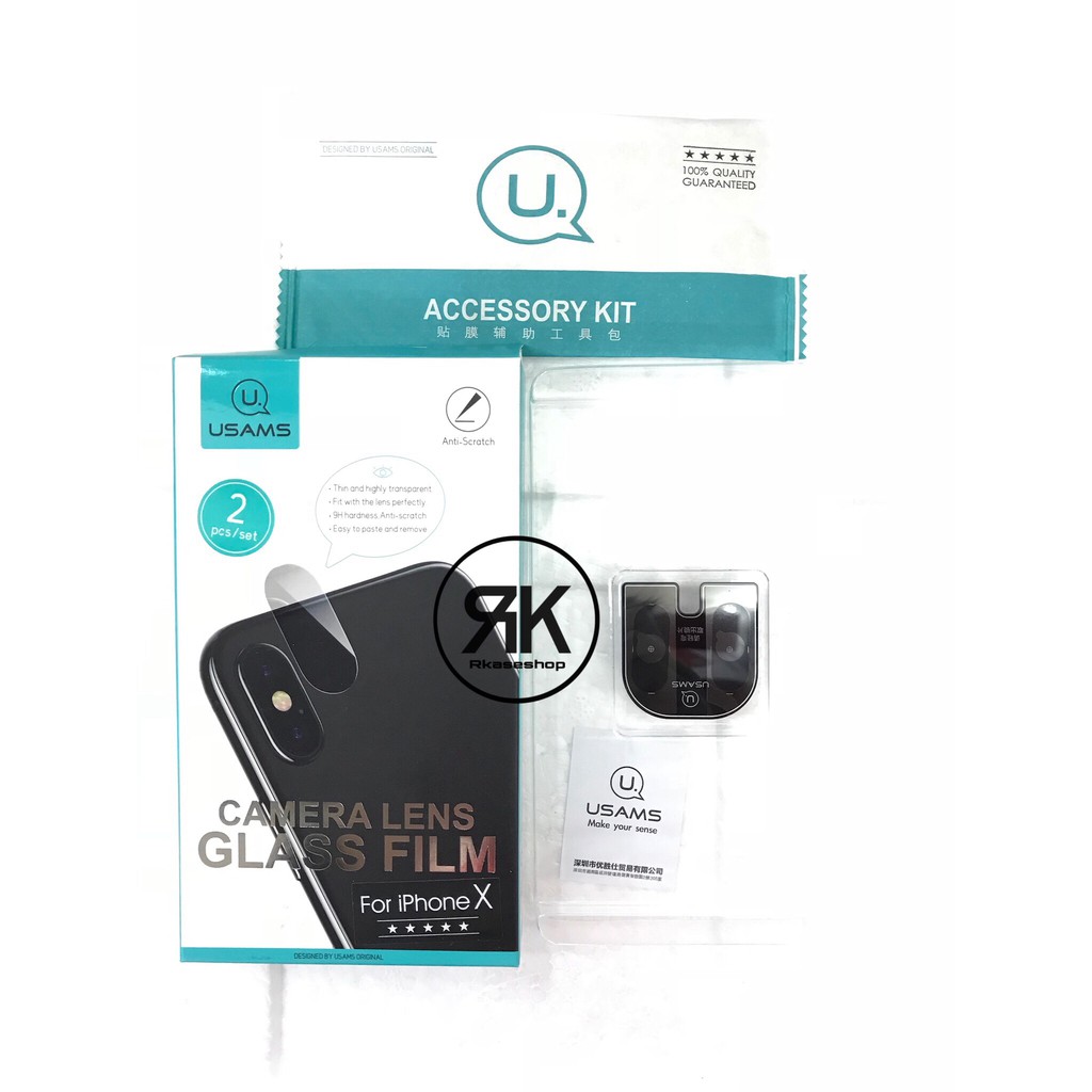 Tempered glass pelindung antigores kamera camera iphone X anti gores