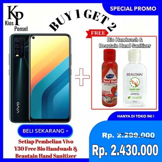 VIVO Y30 Ram 4GB/128GB & Y30i Ram 4GB/64GB Garansi Resmi