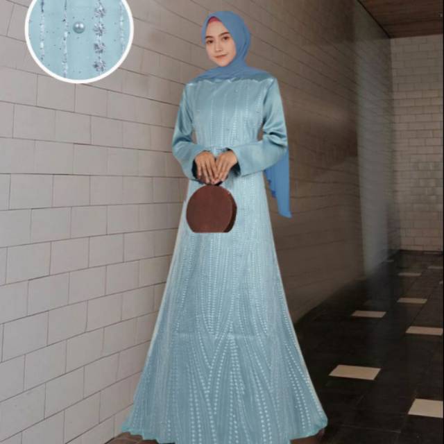 9 wrn MAXI RATU / GAMIS BRUKAT MEWAH