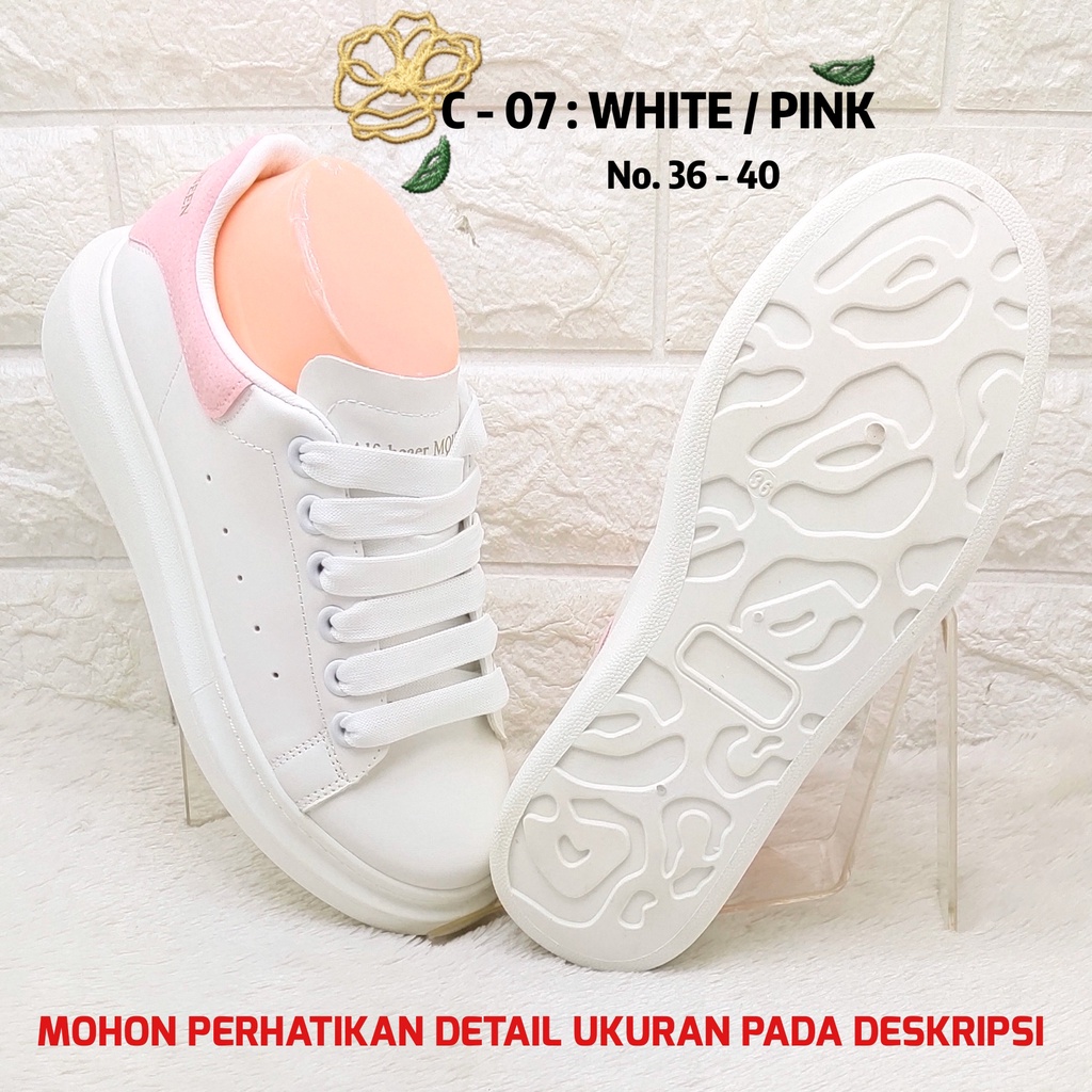 Sepatu Santai Cewek Remaja MINA C07 Sneakers Wanita Kekinian SPTSW-4