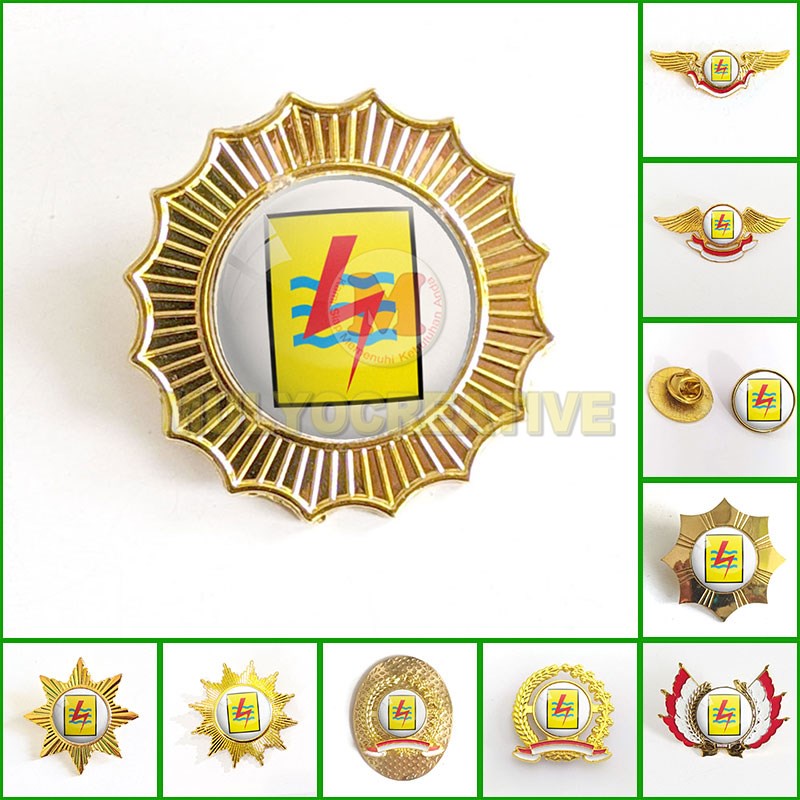 Pin PLN Pin Bros Wing Logo PLN