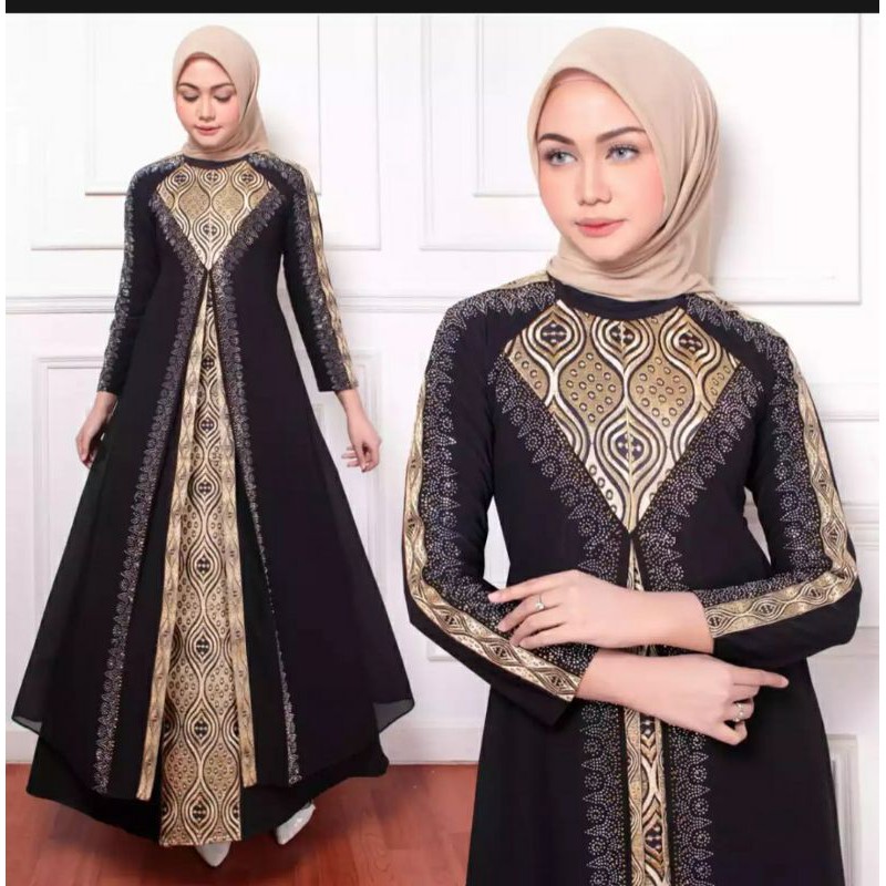 ( BEST SELLER ) GAMIS ABAYA TURKI WARNA TERBARU