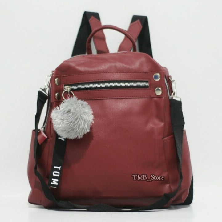 COD√ Multifungsi Selempang Tas Ransel Wanita Backpack Punggung LOKAL FASHION CANTIK sling bag 699