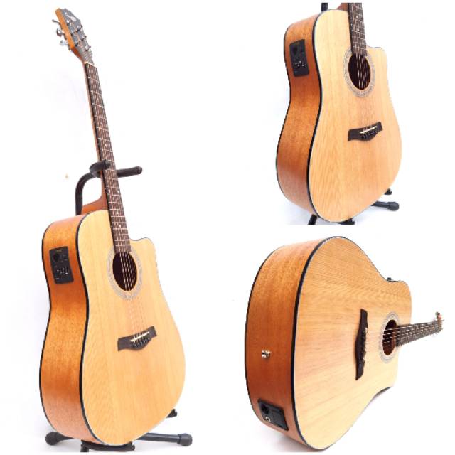 Gitar Akustik Elektrik Tuner Cowboy GWC-240NA GWC 240 NA Original Import