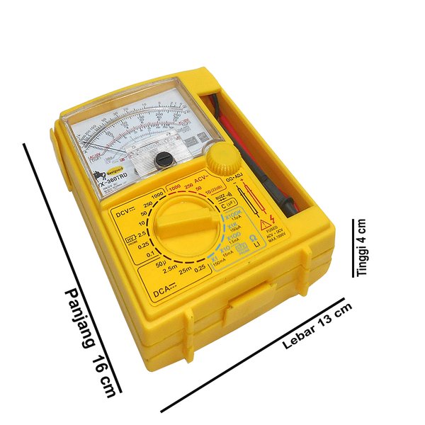 Multi Tester  Multitester Analog YX360TRD  Alat Ukur Arus Hambatan Tegangan I203 BESTGUARD