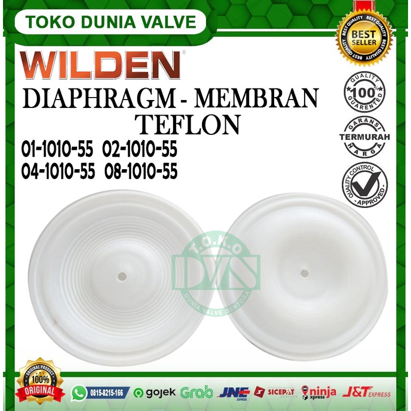 WILDEN PUMP 02-1010-55 DIAPHRAGM MEMBRAN TEFLON/PTFE