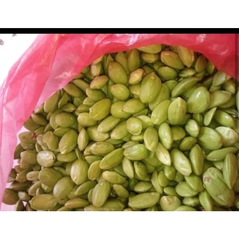

buah pete petai kupas besar kualitas bagus super fresh 250gram