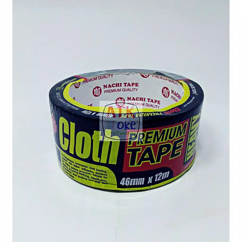 

Nachi Lakban Kain Hitam Cloth Besar